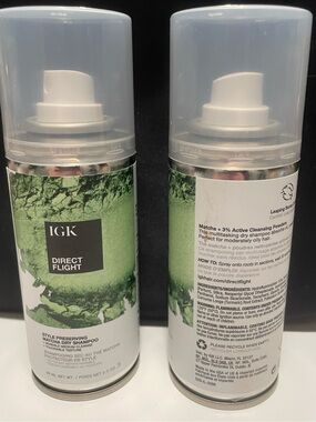 IGK Direct Flight Multi-Tasking Matcha Dry Shampoo 2oz -2 available